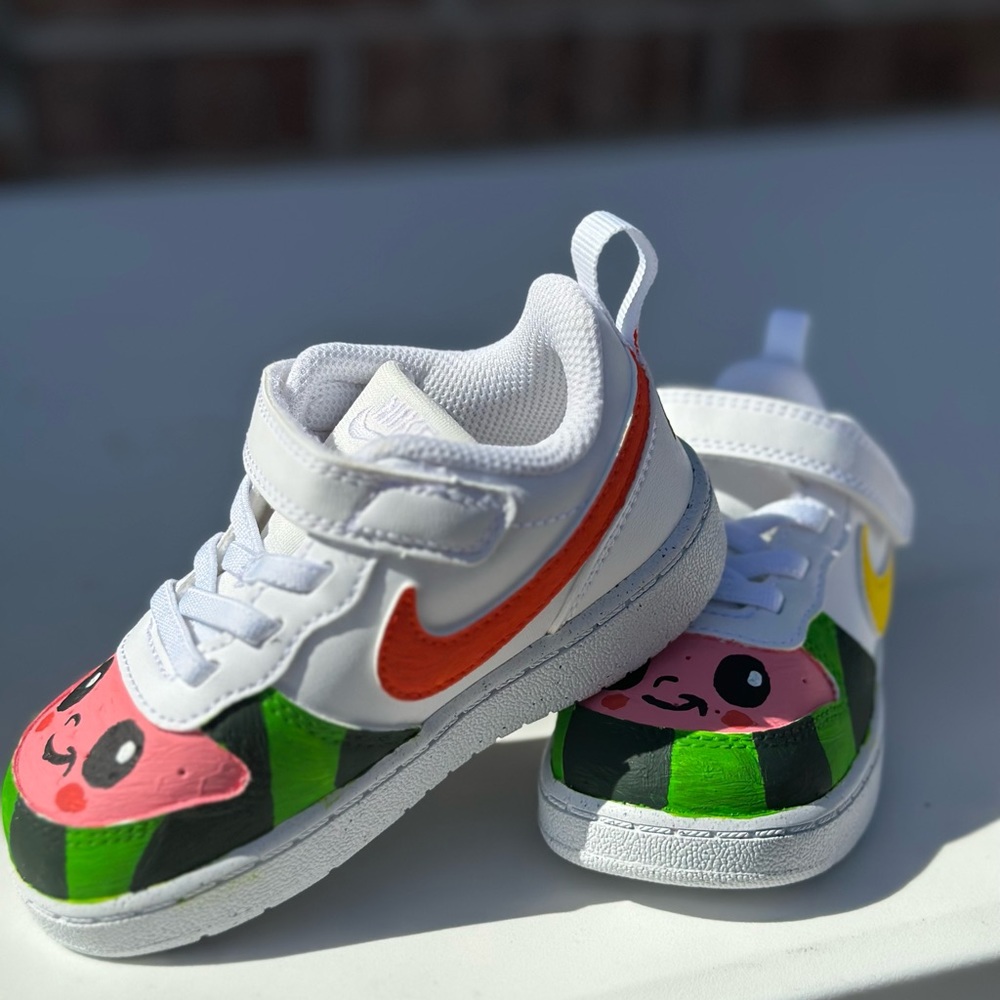 Customized Cocomelon shoes/sneakers for kids/toddlers for parties/birthdays